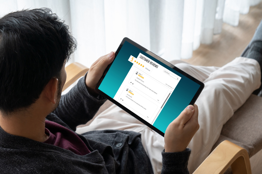 Reading reviews is important before booking a hotel